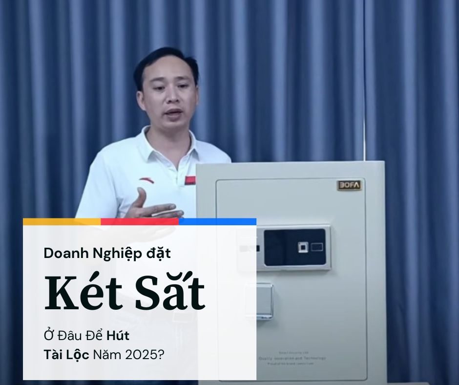 Phong thủy két sắt doanh nghiệp