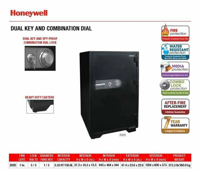 Những lưu ý quan trọng khi chọn mua két sắt Honeywell cho doanh nghiệp