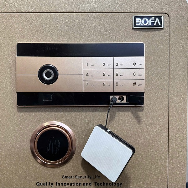 Cách sử dụng hộp tiếp PIN két sắt cho két sắt Bofa seri BJ