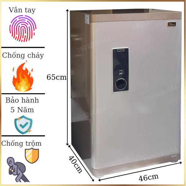 Két sắt Bofa vân tay nhập khẩu cao cấp D65 thương hiệu Đức