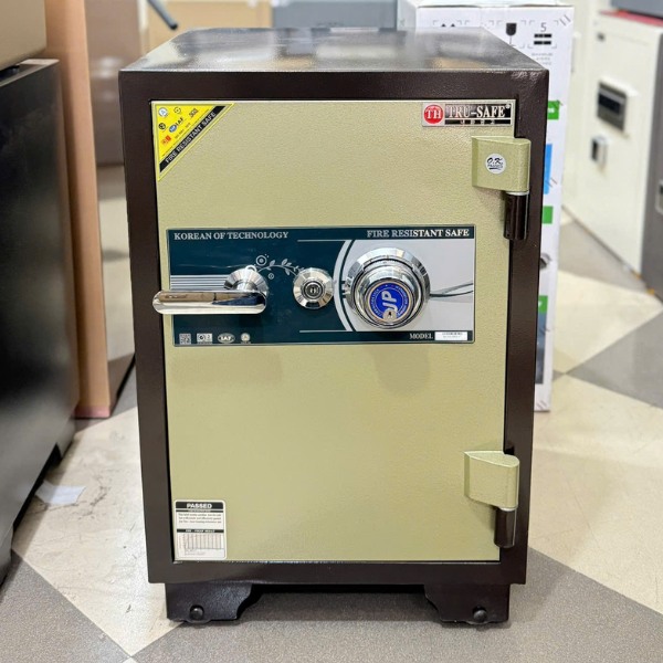 Két sắt hàn quốc TH120DM chống cháy khóa cơ trusafe đổi mã