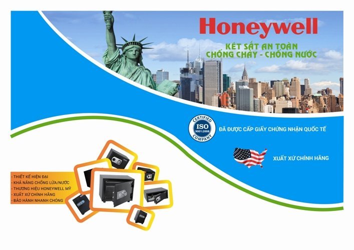 Két sắt Honeywell 2102 đã được cấp giấy chứng nhận quốc tế