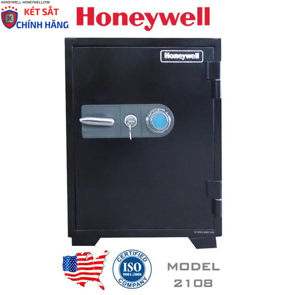 Két sắt chống cháy, chống nước Honeywell 2108 khoá cơ (Mỹ)
