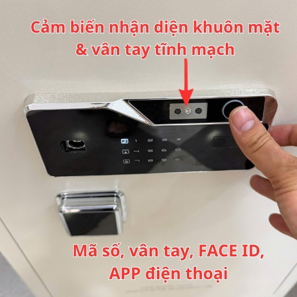 Két sắt KIVA Xuân Hòa FID trang bị các tính năng hiện đại nhất