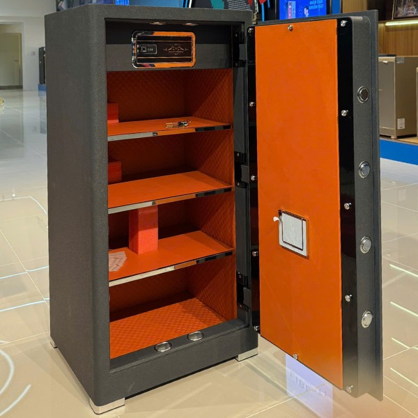 Nội thất Két sắt Liberty LB1200S màu xám chia làm nhiều ngăn