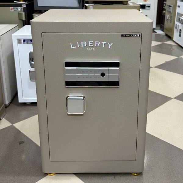 Két sắt Liberty LB68S màu gold vân tay thông minh chống cháy bằng sợi thủy tinh