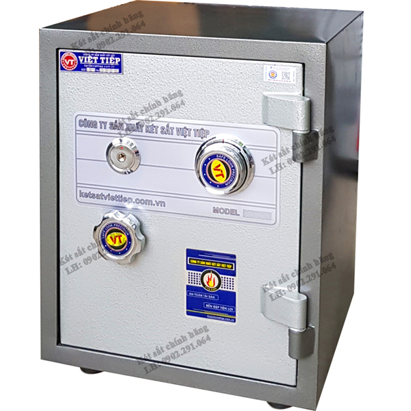 Két sắt mini Việt Tiệp KVTC54 khóa cơ chống cháy