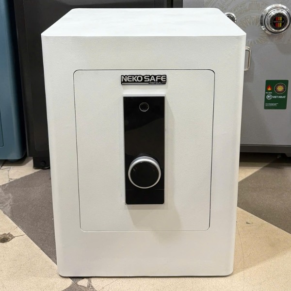 Két sắt NEKO NS100FE vân tay điện tử màu trắng
