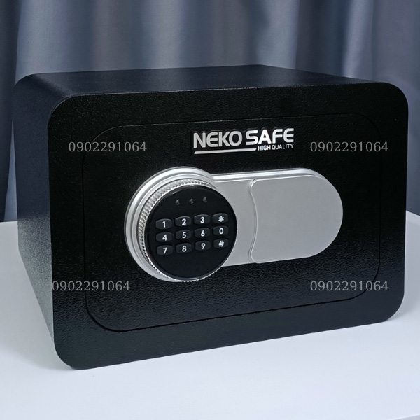 Hình ảnh Két sắt Neko safe NS20 điện tử màu ( đen, trắng, xanh, hồng)4