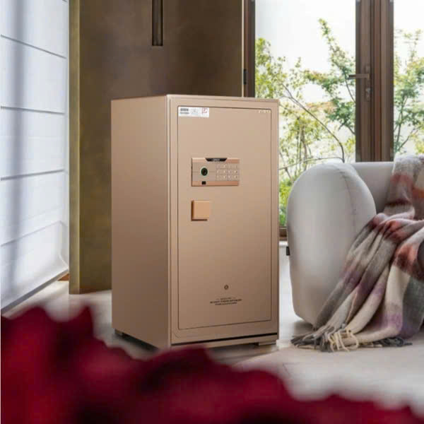 Hình ảnh Két sắt nhập khẩu Aipu ZR-100VI vân tay to cỡ lớn thông minh3