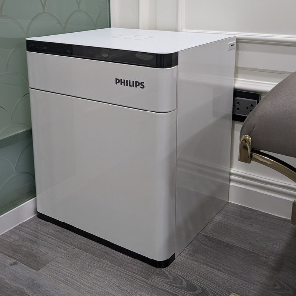 Két sắt để đầu giường SBX301 đẹp, chia làm 2 tầng