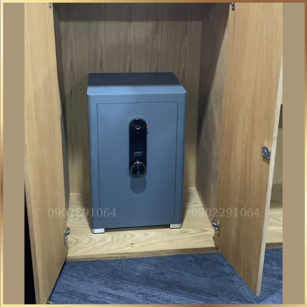 Lắp đặt két sắt vân tay Philips SBX601-6B0 để trong tủ