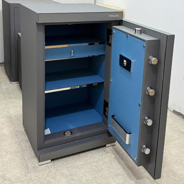 Hình ảnh Két sắt Philips SBX602-8CU nhập khẩu vân tay điện tử kết nối điện thoại1