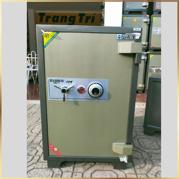 Hình ảnh thực tế két sắt xuất khẩu châu âu Hanmi RHINO RS-05C