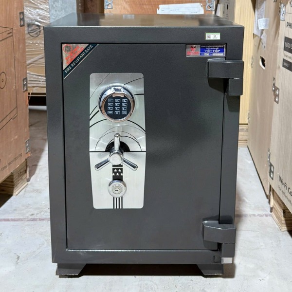 Két sắt siêu cường Việt Tiệp KSC68FE vân tay điện tử