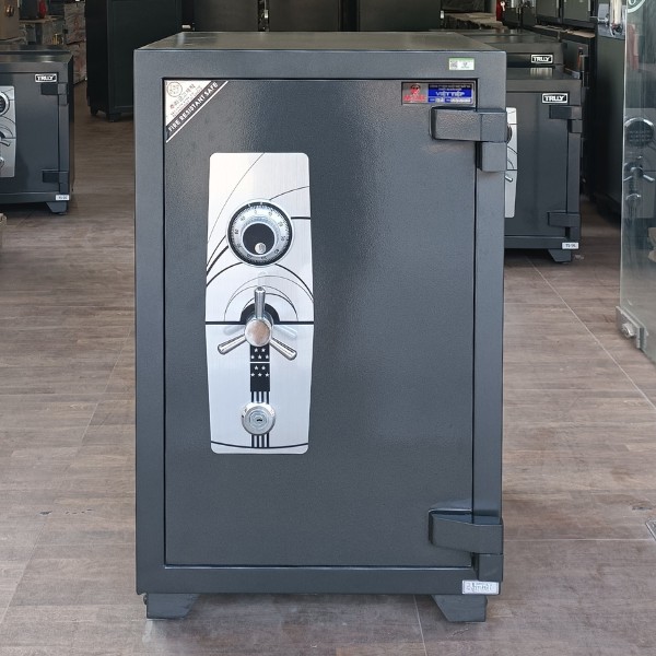 Két sắt siêu cường KSC81C khóa cơ nặng 200kg thép đúc 12ly chống cạy phá