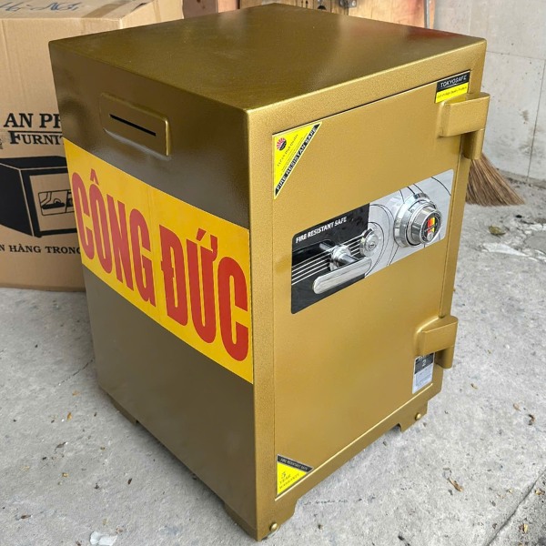 Hình ảnh Két sắt TKO77CD công đức khóa cơ đổi mã nặng 130kg1