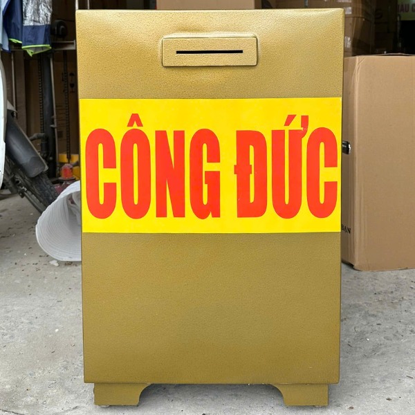 Hình ảnh Két sắt TKO77CD công đức khóa cơ đổi mã nặng 130kg0