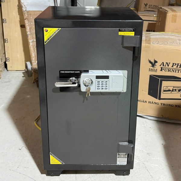 Két sắt to điện tử TOKYO TKO1000E chống cháy cho công ty