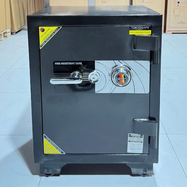 Két sắt TOKYO TKO68C cơ đổi mã chống cháy cao cấp