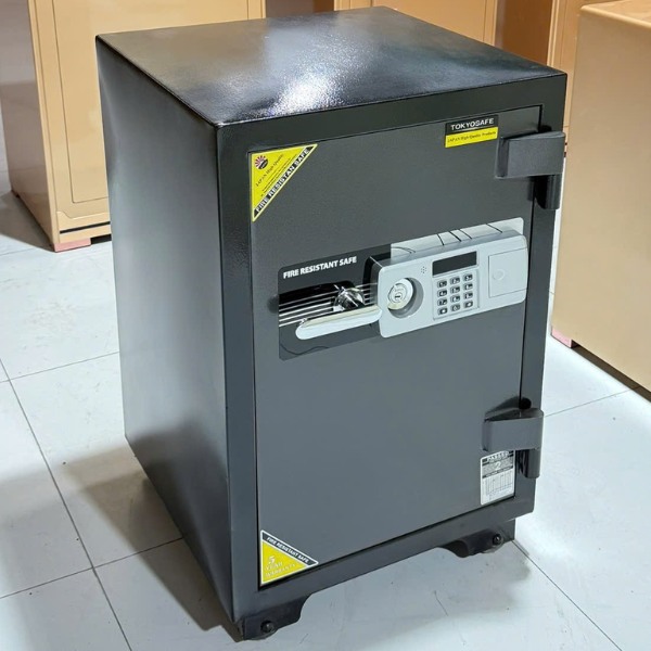Hình ảnh Két sắt điện tử chống cháy TOKYO TKO79E 130kg màu đen3
