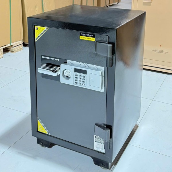 Hình ảnh Két sắt điện tử chống cháy TOKYO TKO79E 130kg màu đen2