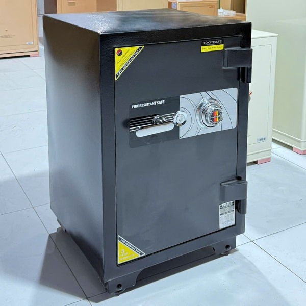 Két sắt Tokyo TKO88C khóa cơ cao cấp có thể đặt mã theo ý muốn