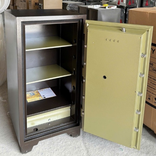 Két sắt to cỡ lớn E220 điện tử báo động nội thất 4 ngăn