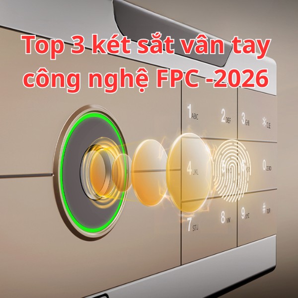Két sắt AIPU an toàn với công nghệ vân tay FPC của Thụy Điển