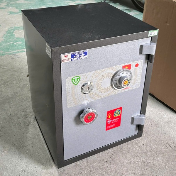 Két sắt Việt Tiệp khóa cơ KW55C chống cháy chống trộm