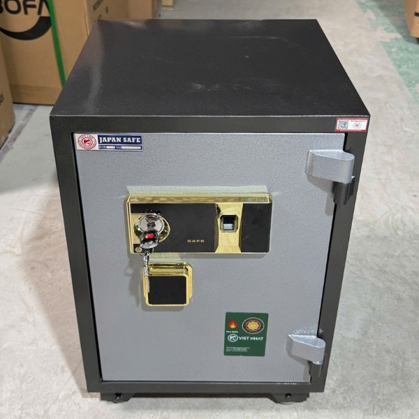 Hình ảnh Két sắt chống cháy việt nhật VN58VT vân tay cao cấp3