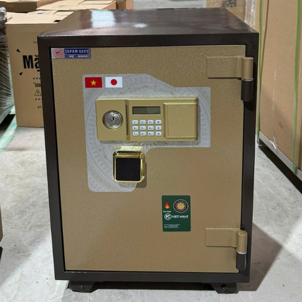 Video thực tế két sắt điện tử Việt Nhật VN99DT chống cháy cao cấp cho gia đình và văn phòng