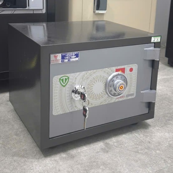 Hình ảnh Két sắt việt tiệp KW36C chính hãng mini khóa cơ chống cháy3