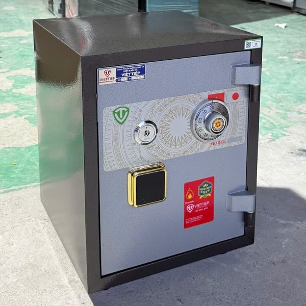 Hình ảnh Két sắt Việt Tiệp khóa cơ KW50C bền chống cháy3