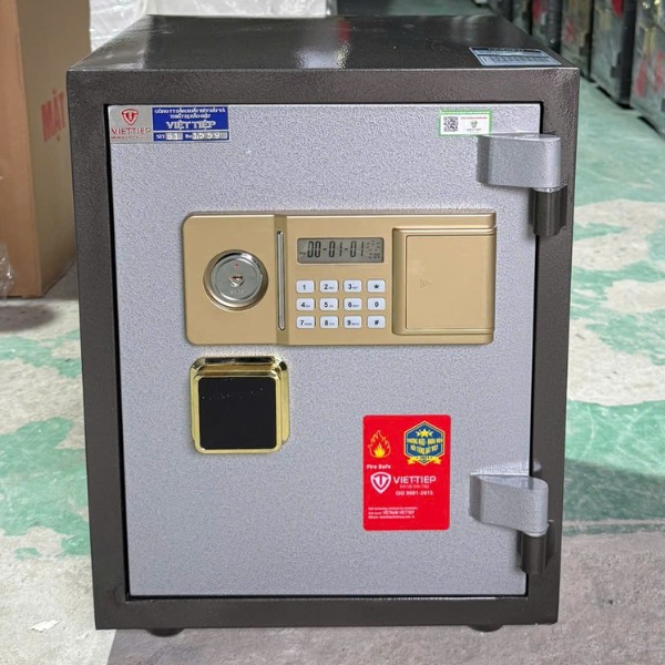 Hình ảnh Két sắt điện tử việt tiệp KW50E chính hãng có báo động0