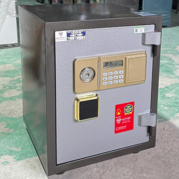 Hình ảnh Két sắt việt tiệp KW55E điện tử chống cháy chống trộm0