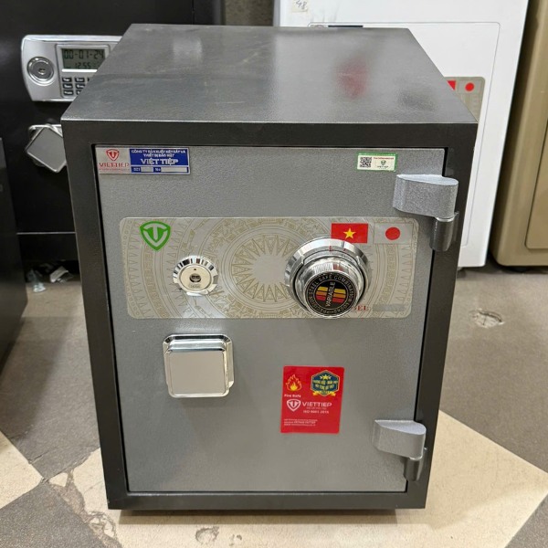Hình ảnh Két sắt khóa cơ đổi mã Việt Tiệp KW58DM cho gia đình văn phòng3