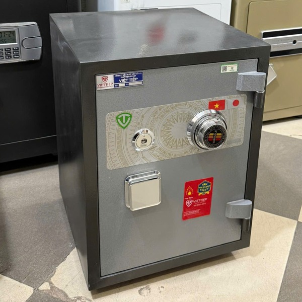 Hình ảnh Két sắt khóa cơ đổi mã Việt Tiệp KW58DM cho gia đình văn phòng0