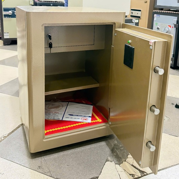 Hình ảnh Két sắt Tài Lộc  Việt Tiệp KW63SCF siêu cường vân tay kết nối điện thoại3