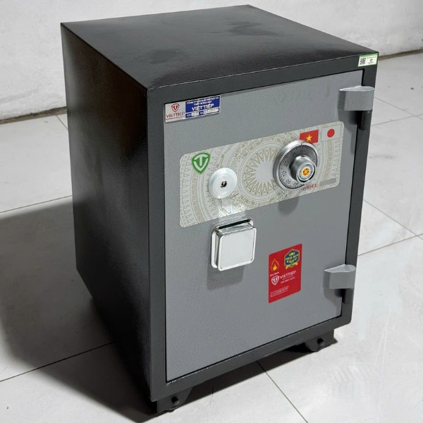 Két sắt Việt Tiệp KW79C khóa cơ chống cháy chống dò mã