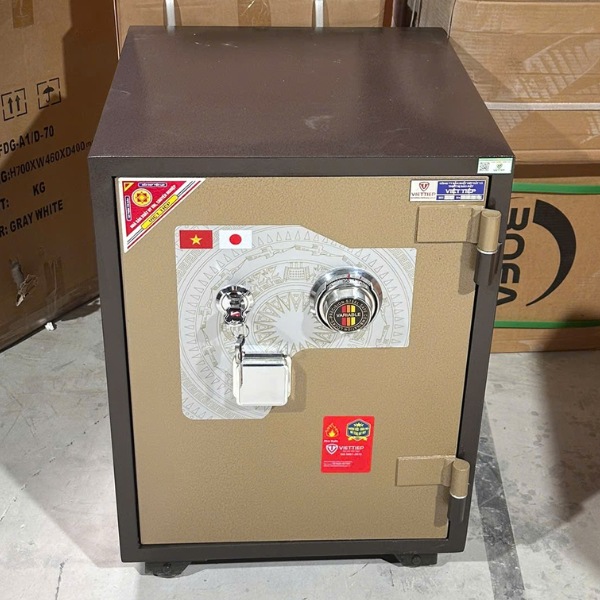 Hình ảnh Két sắt Việt Tiệp Cơ đổi mã KW99DM chống cháy4