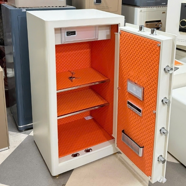 Hình ảnh Két sắt Xuân Hòa KIVA KV-100AH vân tay điện tử báo động điện thoại1