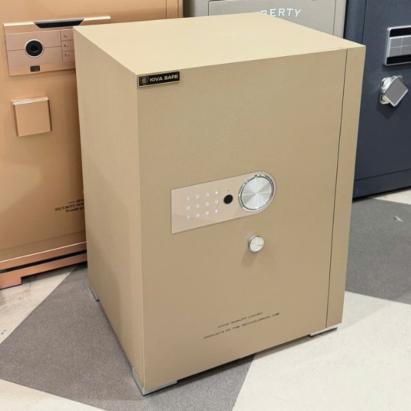 Hình ảnh Két sắt KIVA KV-60KH xuân hòa vân tay điện tử báo động điện thoại1