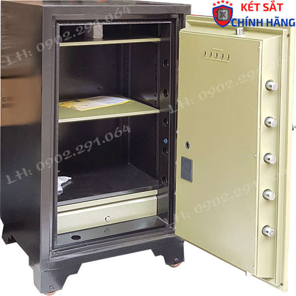 Kinh nghiệm mua két sắt gia đình chọn loại có nhiều ngăn